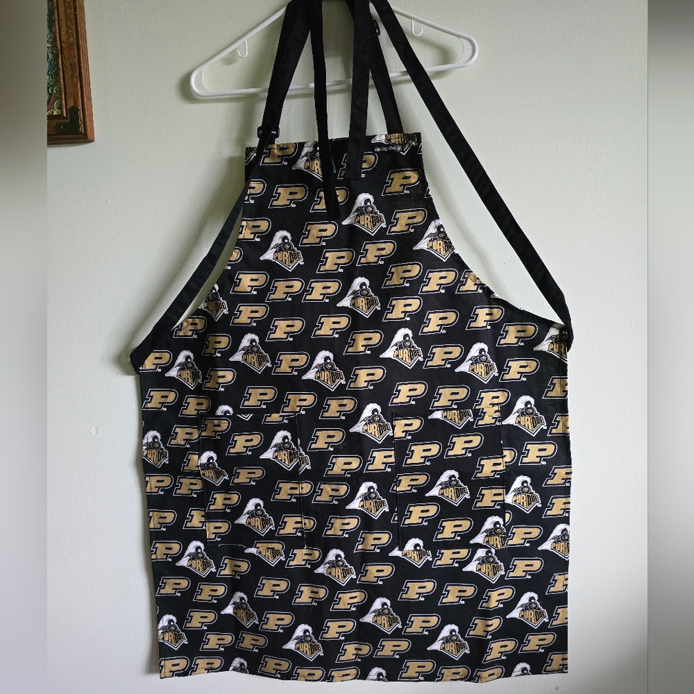 Purdue apron, cooking apron